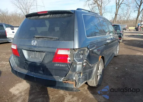 2005 Honda Odyssey Ex z USA, uszkodzony, nr VIN 5FNRL38445B423129